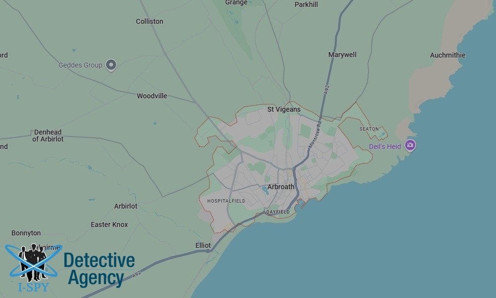 Our Detectives operate across the entire Arbroath area