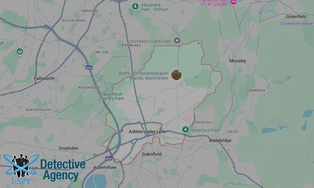 Our Detectives operate across the entire Ashton-under-Lyne area