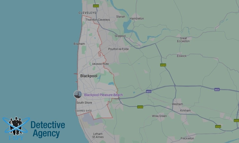 Our Detectives operate across the entire Blackpool area