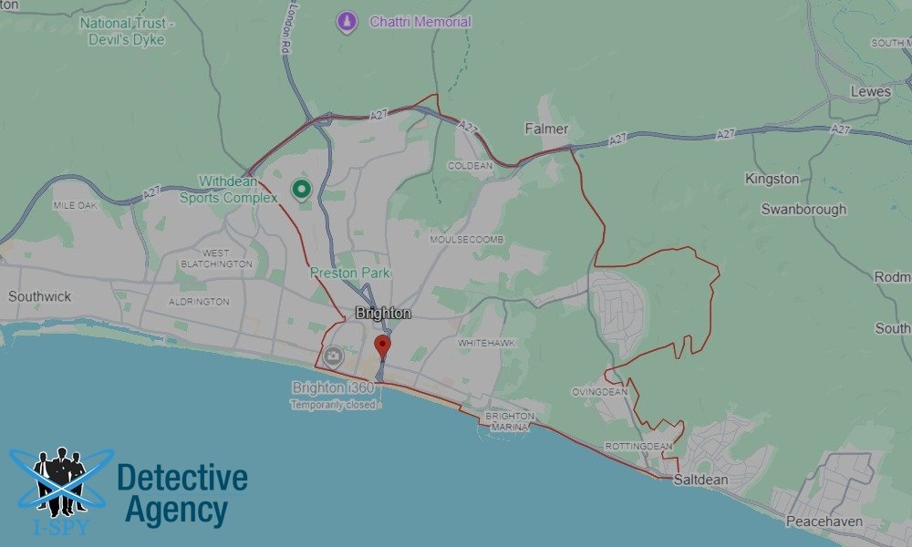 Our Detectives operate across the entire Brighton area