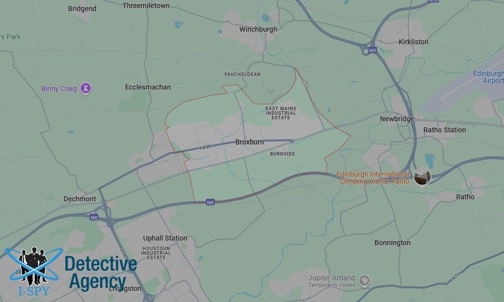 Our Detectives operate across the entire Broxburn area