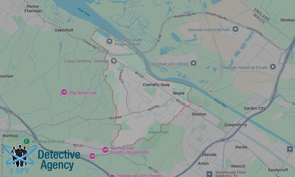 Our Detectives operate across the entire Connah's Quay area