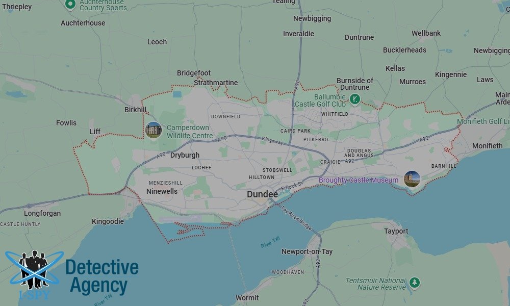 Our Detectives operate across the entire Dundee area