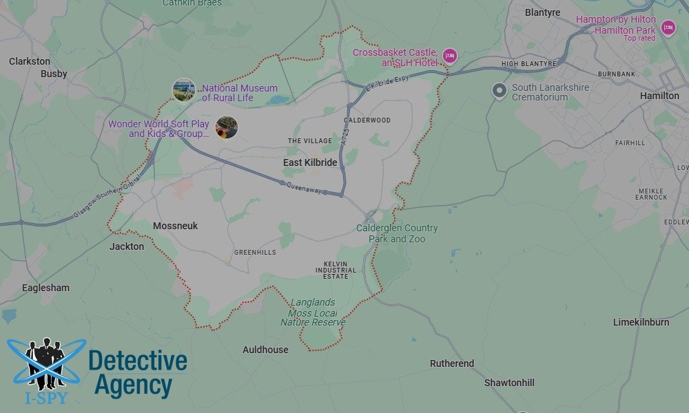 Our Detectives operate across the entire East Kilbride area