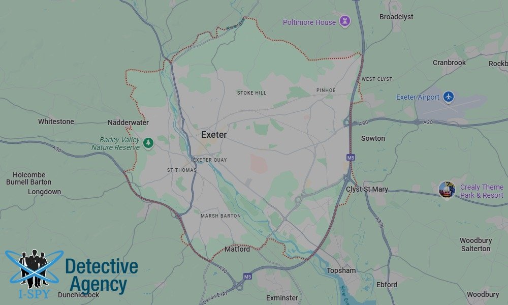 Our Detectives operate across the entire Exeter area