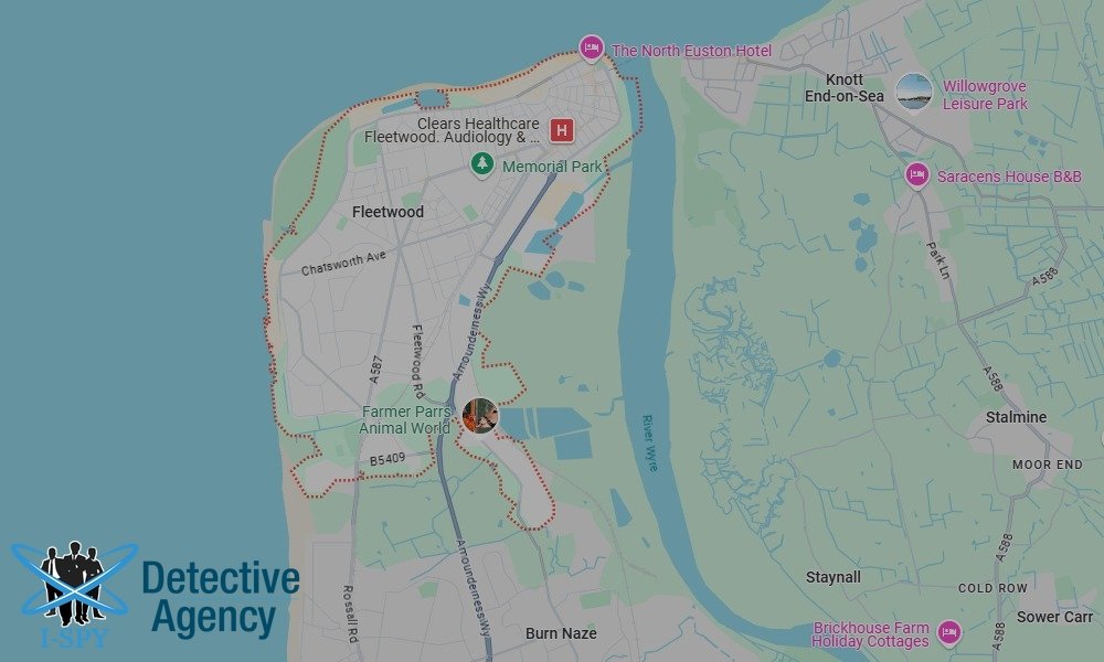 Our Detectives operate across the entire Fleetwood area