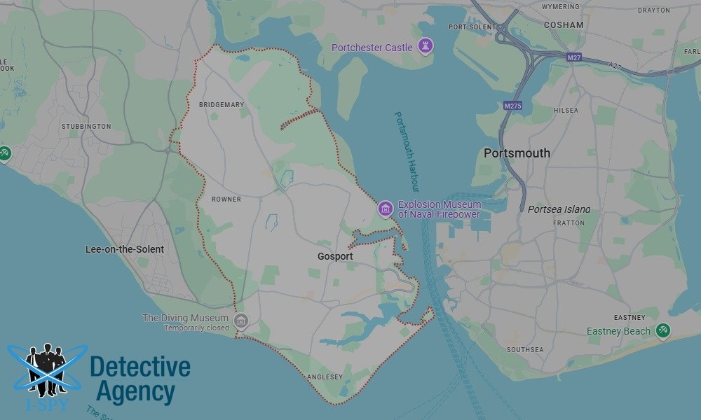 Our Detectives operate across the entire Gosport area