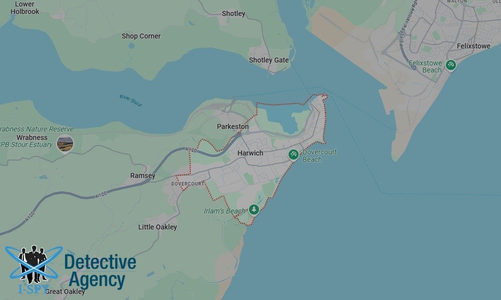 Our Detectives operate across the entire Harwich area