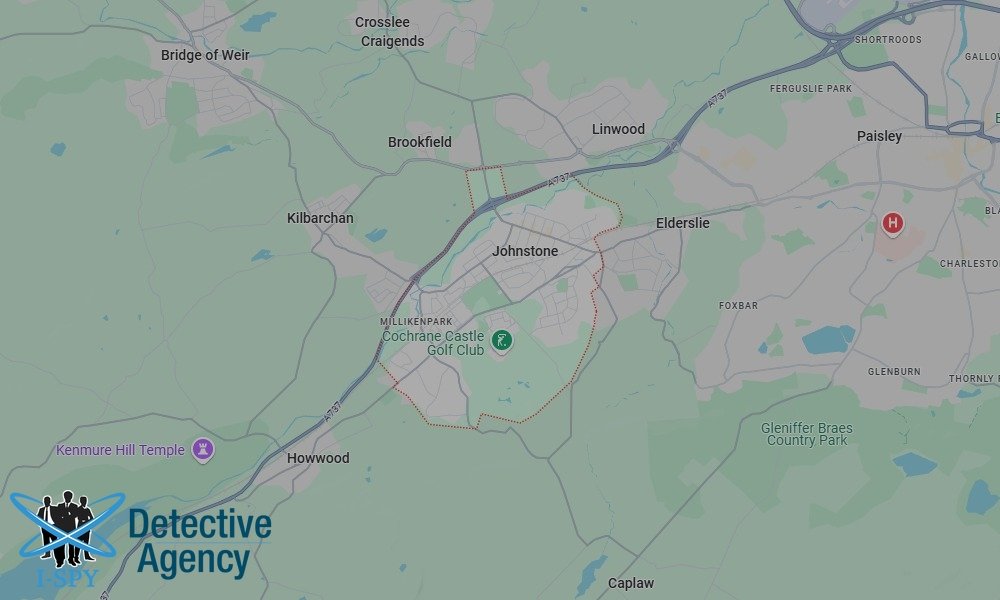 Our Detectives operate across the entire Johnstone area