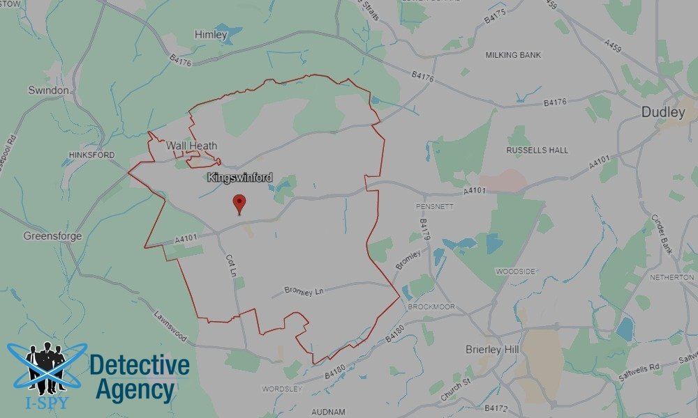Our Detectives operate across the entire Kingswinford area