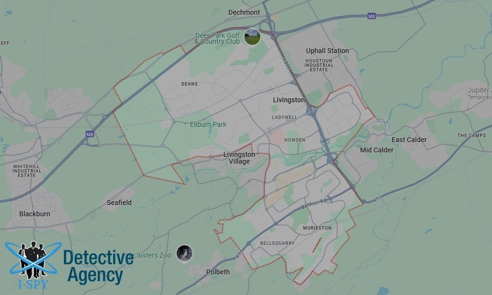 Our Detectives operate across the entire Livingston area