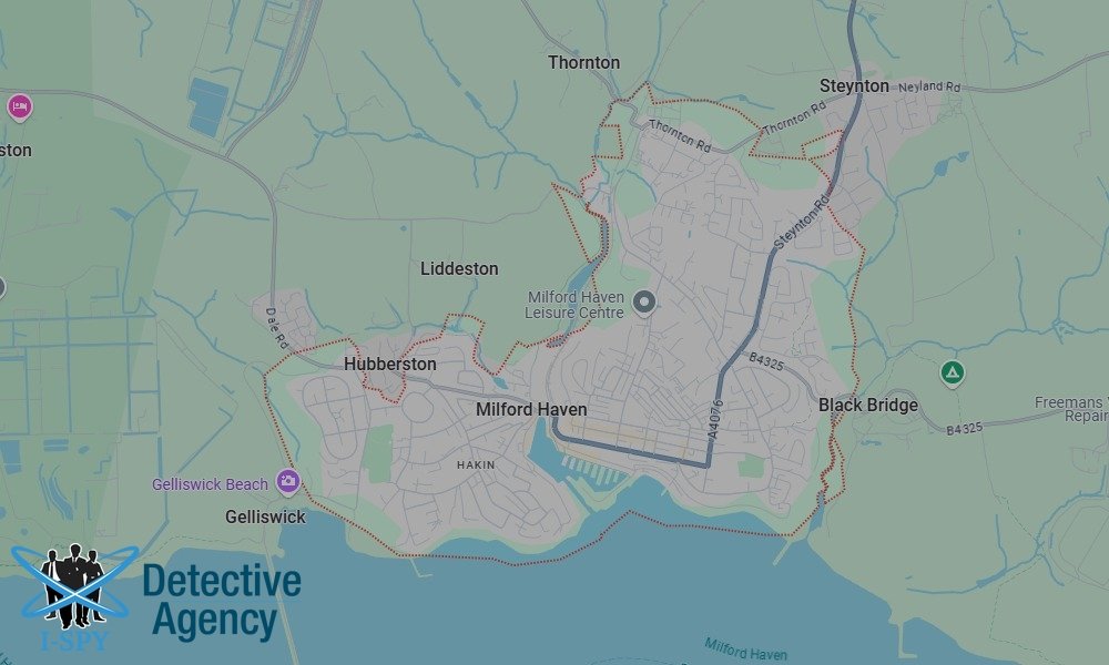 Our Detectives operate across the entire Milford Haven area