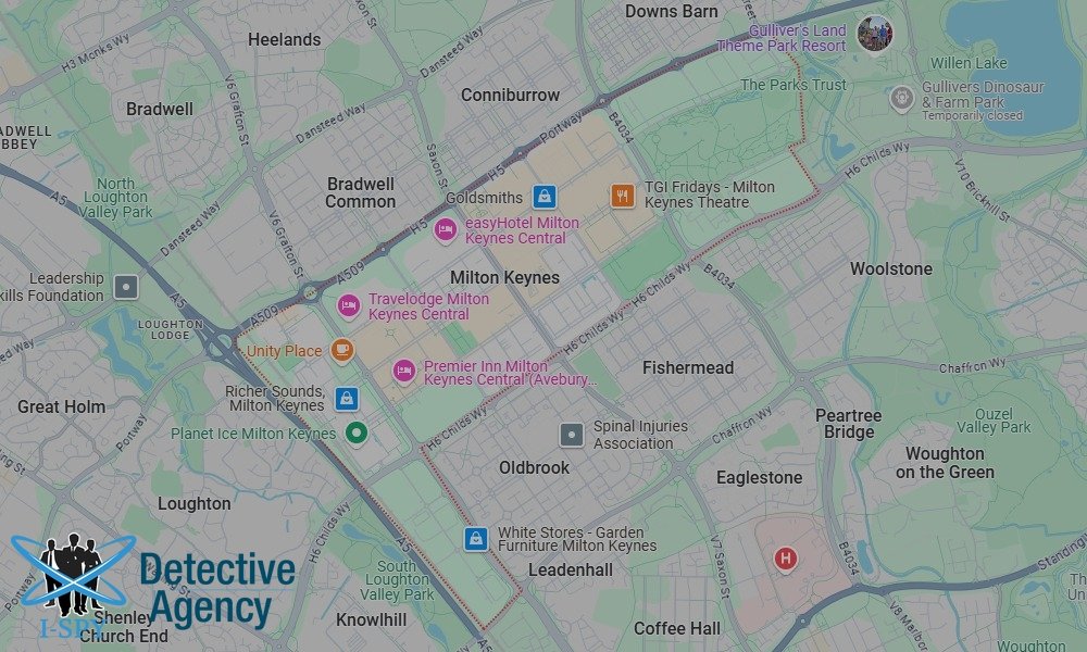 Our Detectives operate across the entire Milton Keynes area