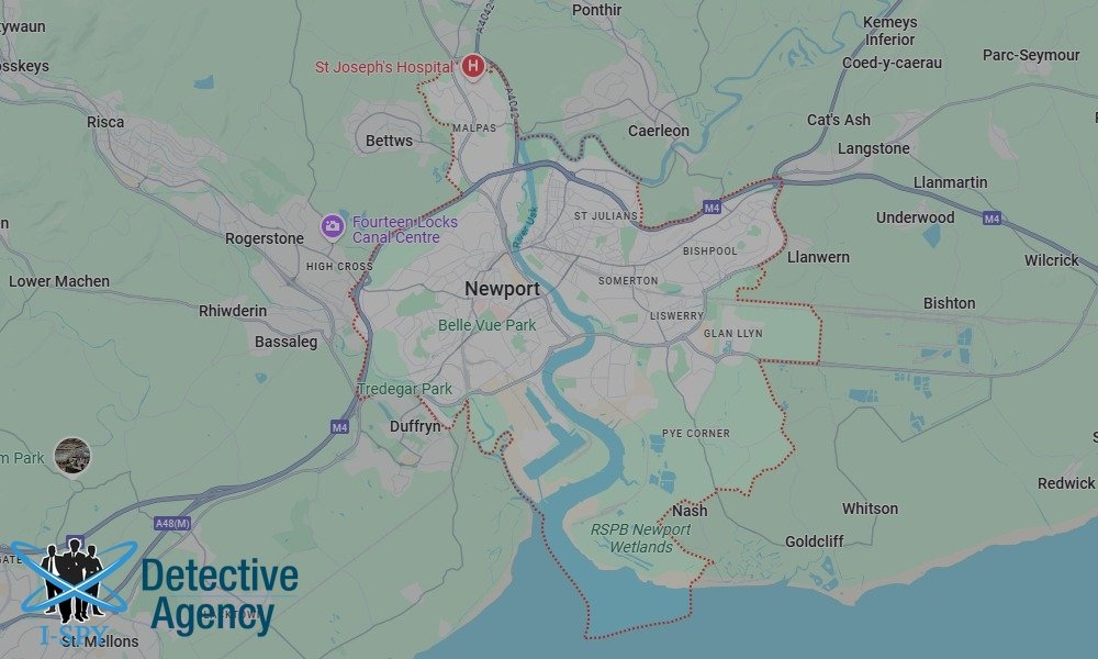 Our Detectives operate across the entire Newport area