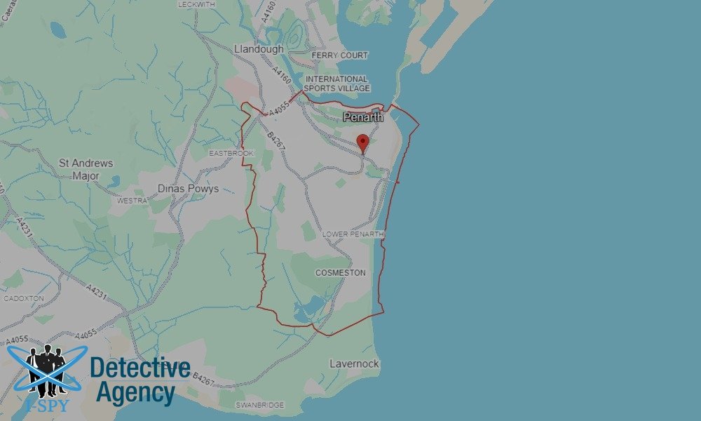 Our Detectives operate across the entire Penarth area