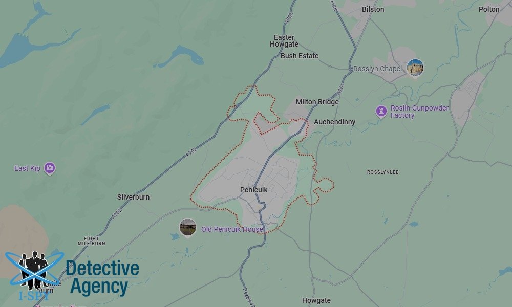 Our Detectives operate across the entire Penicuik area