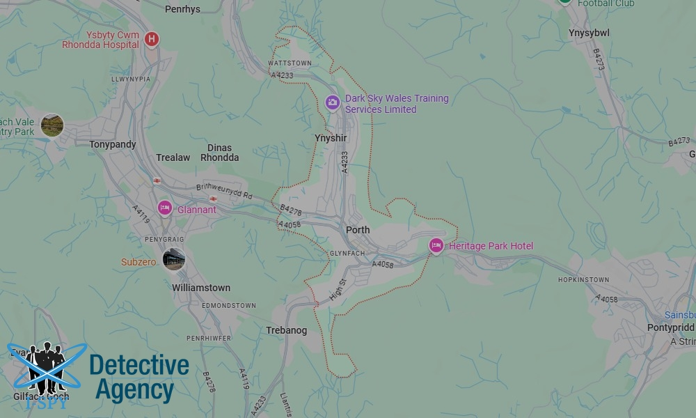 Our Detectives operate across the entire Porth area