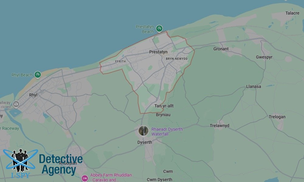 Our Detectives operate across the entire Prestatyn area