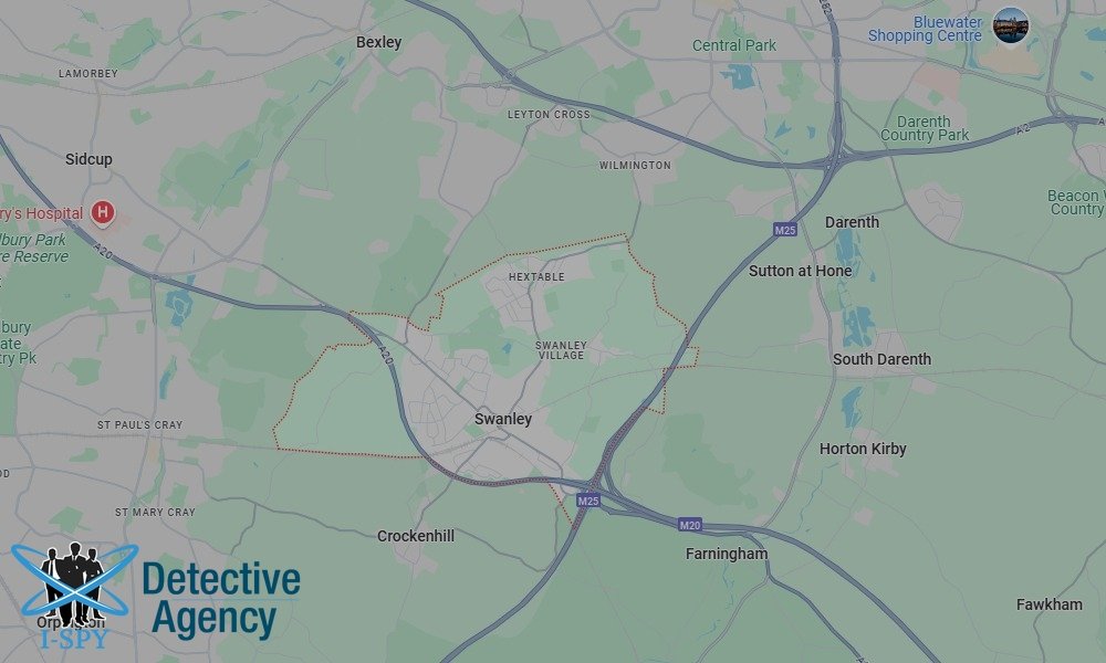 Our Detectives operate across the entire Swanley area