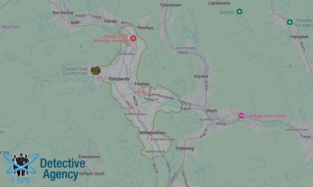 Our Detectives operate across the entire Tonypandy area