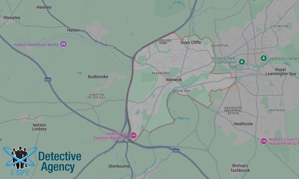 Our Detectives operate across the entire Warwick area