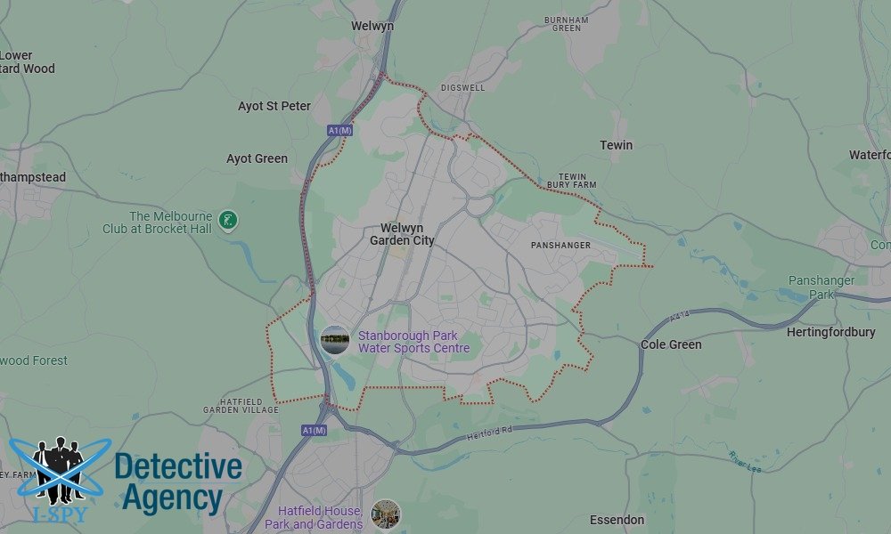 Our Detectives operate across the entire Welwyn Garden City area