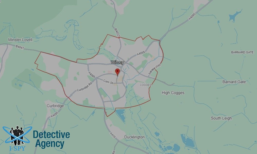 Our Detectives operate across the entire Witney area