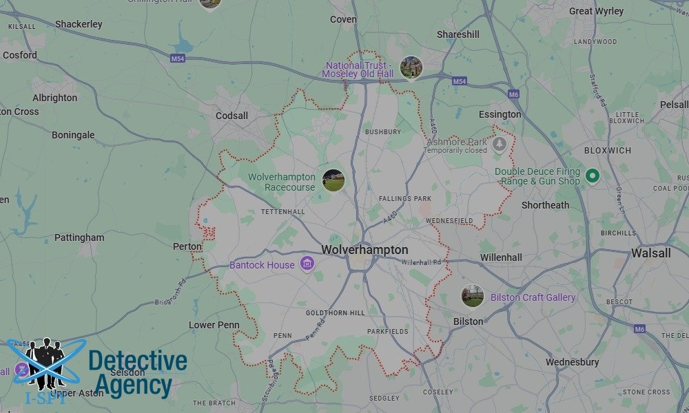 Our Detectives operate across the entire Wolverhampton area