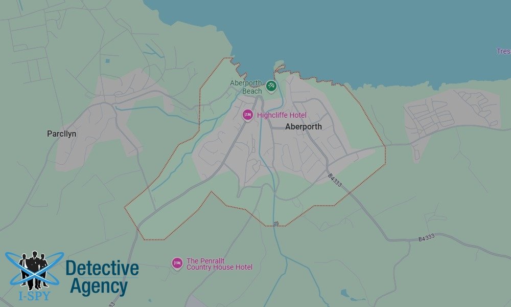 Our Detectives operate across the entire Aberporth area