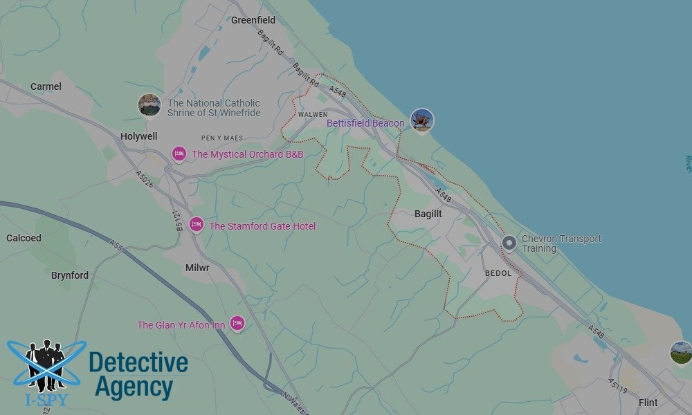 Our Detectives operate across the entire Bagillt area