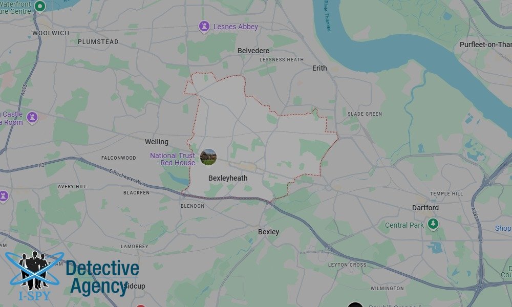 Our Detectives operate across the entire Bexleyheath area