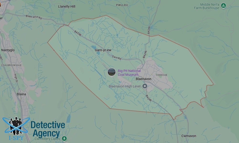 Our Detectives operate across the entire Blaenavon area