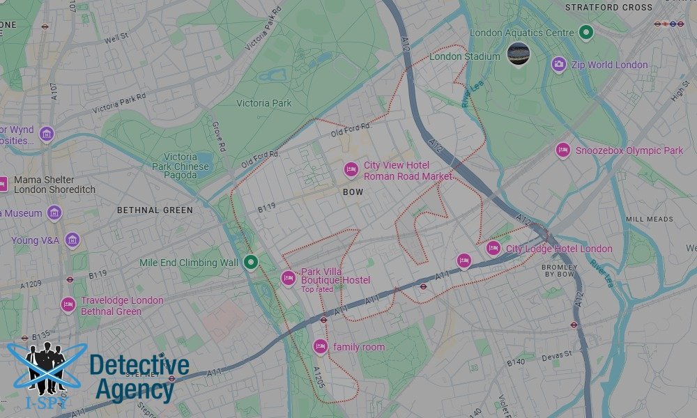 Our Detectives operate across the entire Bow area