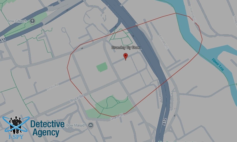 Our Detectives operate across the entire Bromley By Bow area