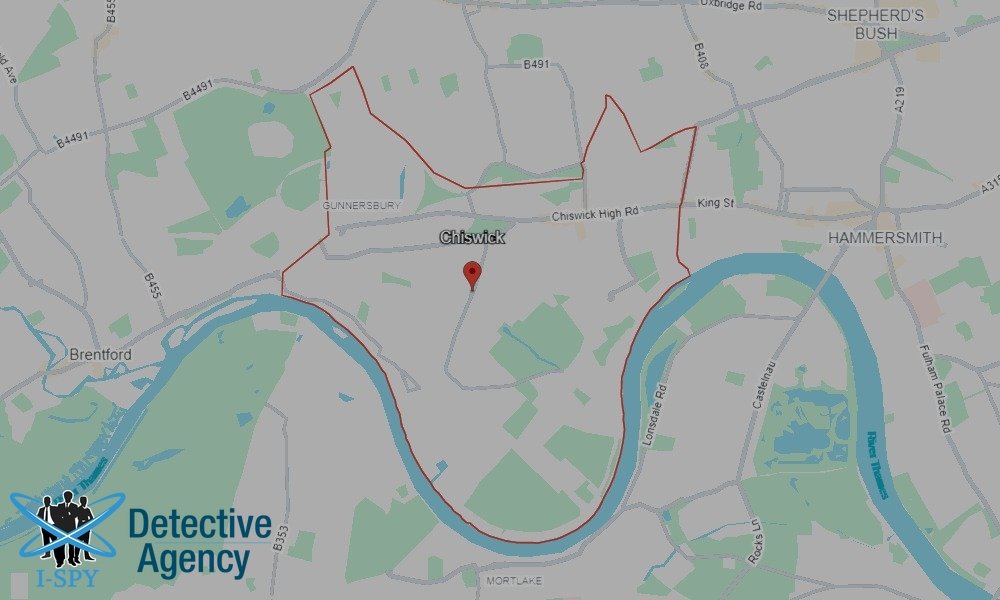 Our Detectives operate across the entire Chiswick area