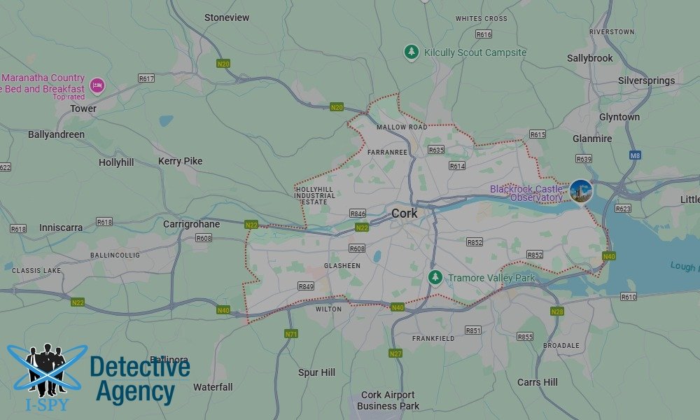 Our Detectives operate across the entire Cork area