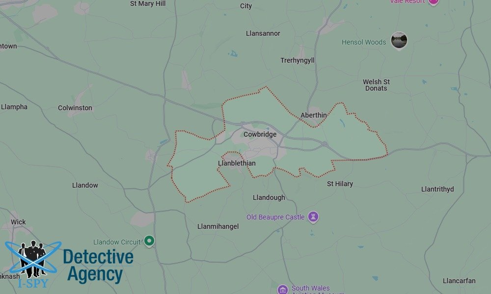 Our Detectives operate across the entire Cowbridge area