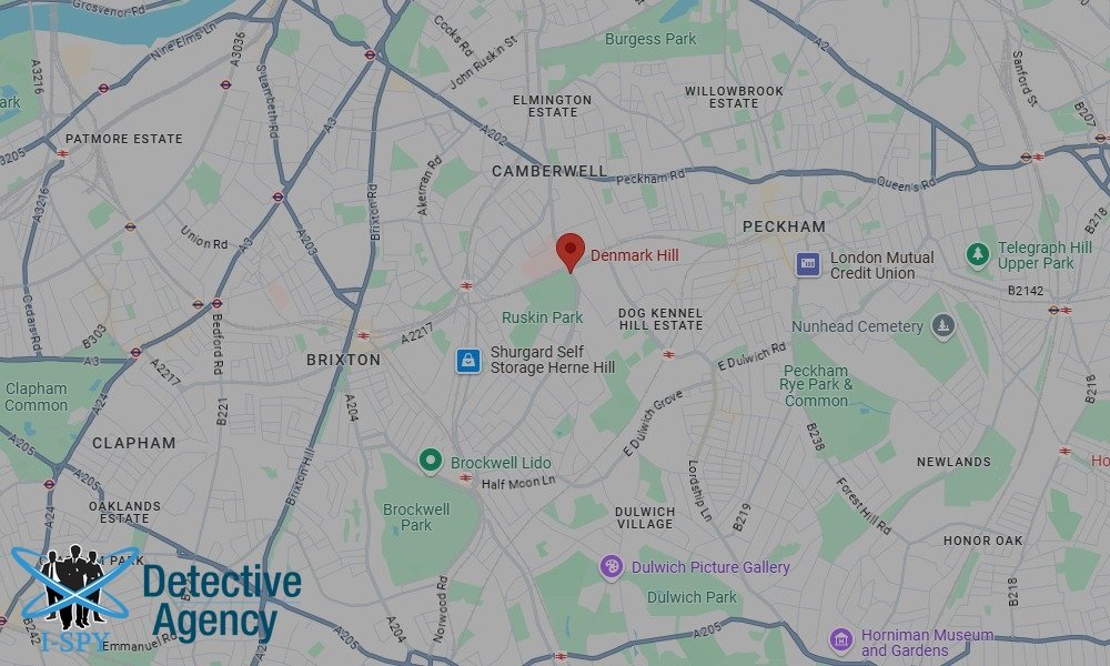 Our Detectives operate across the entire Denmark Hill area