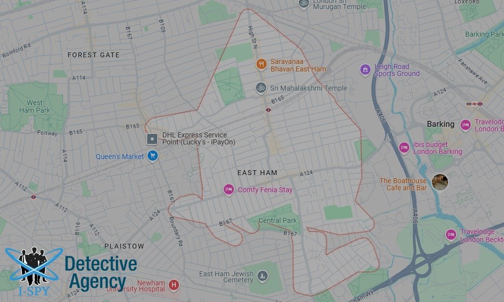 Our Detectives operate across the entire East Ham area