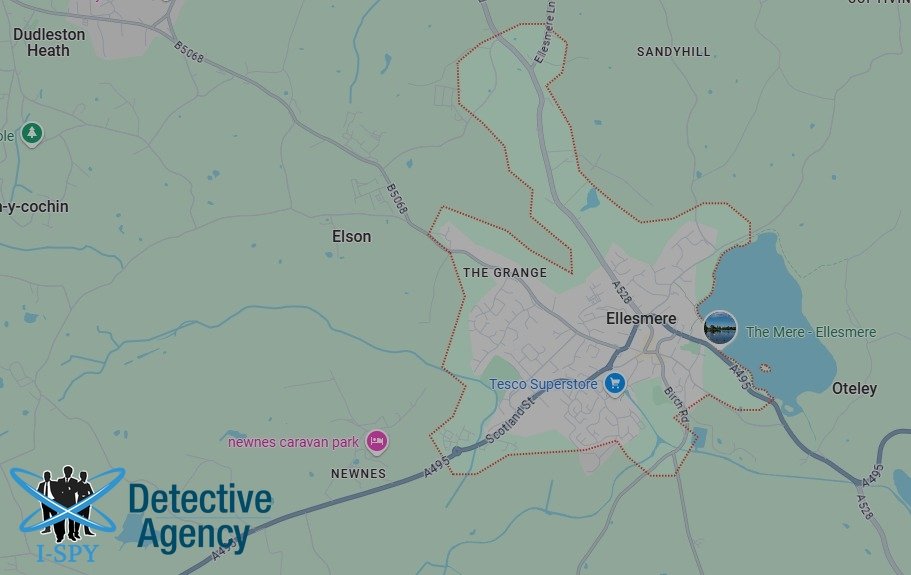 Our Detectives operate across the entire Ellesmere area