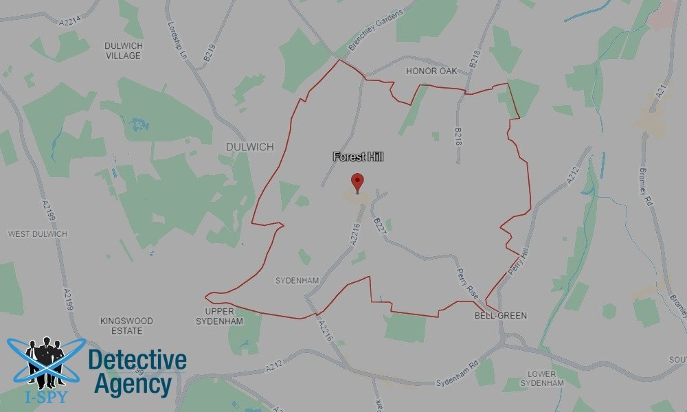 Our Detectives operate across the entire Forest Hill area