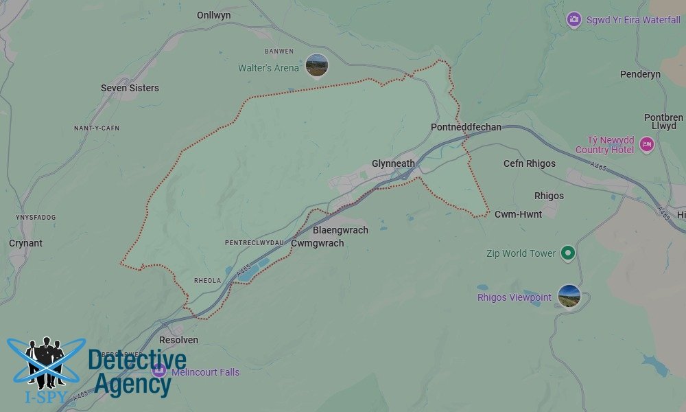 Our Detectives operate across the entire Glynneath area