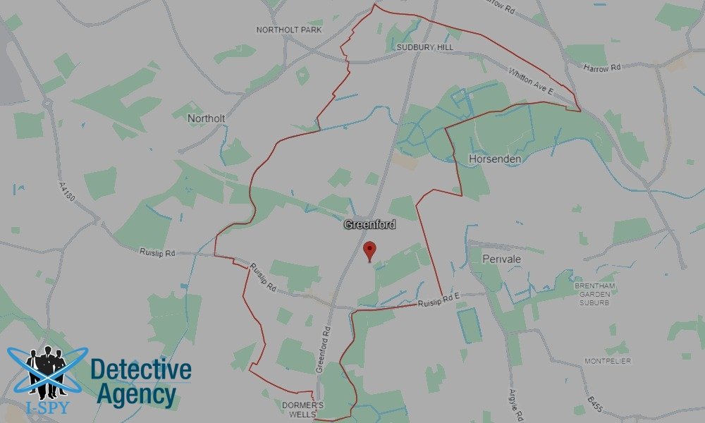Our Detectives operate across the entire Greenford area