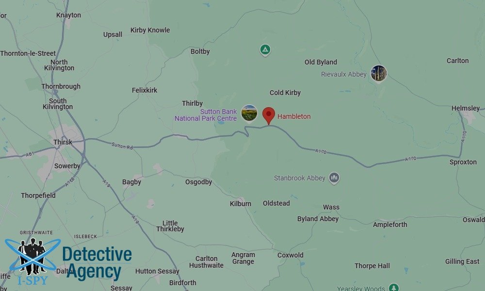 Our Detectives operate across the entire Hambleton area