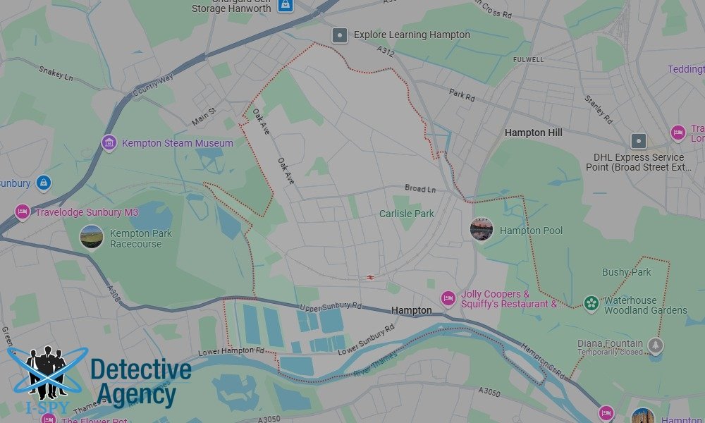 Our Detectives operate across the entire Hampton area