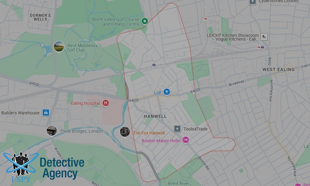 Our Detectives operate across the entire Hanwell area