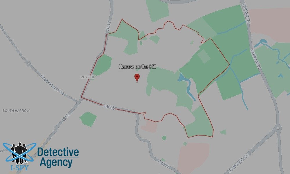 Our Detectives operate across the entire Harrow In The Hill area