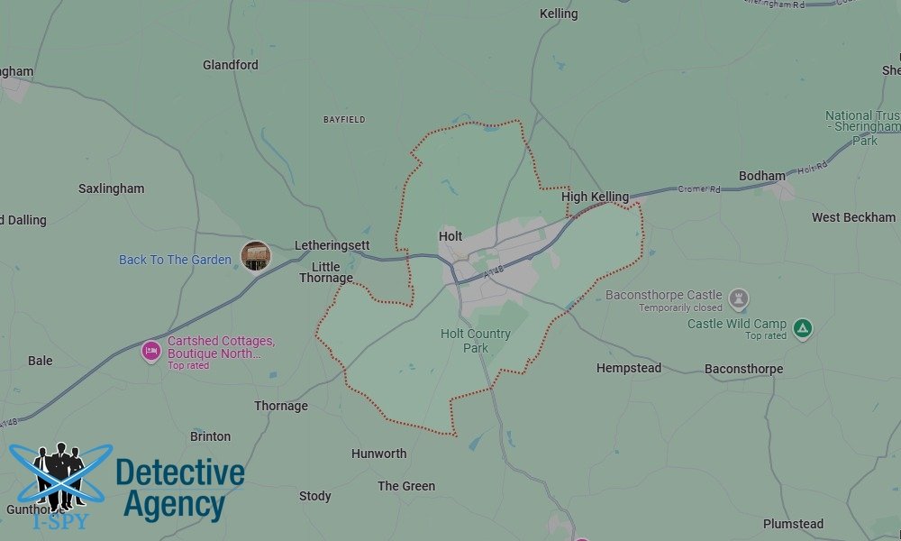 Our Detectives operate across the entire Holt area