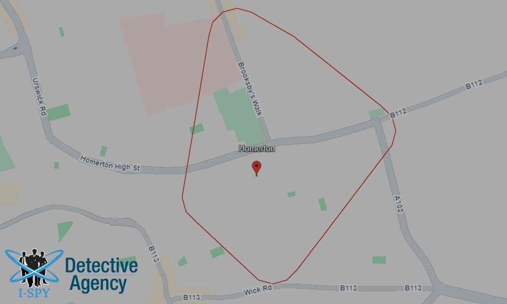 Our Detectives operate across the entire Homerton area