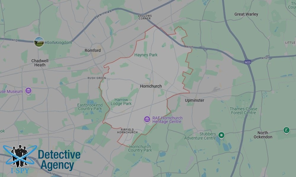 Our Detectives operate across the entire Hornchurch area